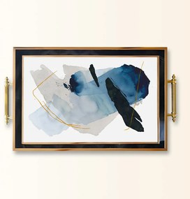 Üveg tálca, 38×24 cm – TPA1