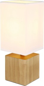 Globo Lighting Valentino asztali lámpa 1x40 W fehér 21628W