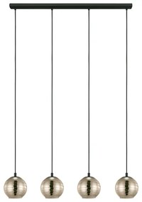 Eglo 39686 - Csillár zsinóron LEMORIETA 4xE27/40W/230V