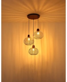 Globo 33379311 - Zsinóros függőlámpa MATEO 3xE27/40W/230V