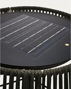 Napelemes LED asztali-hordozható kültéri lámpa ø 33 cm Aldet – Kave Home