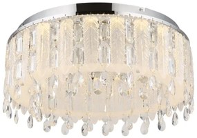 Globo 67176-58D - LED mennyezeti lámpa KLUNKA 58W/230V 2700-6000K átm. 58,5 cm + távirányítóval