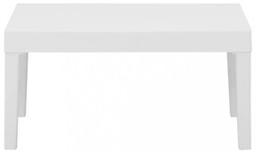 4 részes fehér műanyag kerti ülőgarnitúra párnákkal