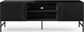 RTV asztal RAFTT 152x55 cm, fekete