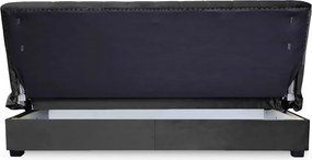 2 db-os szett, ágyazható kanapé szürke színben SIGMA