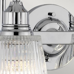 Quintiesse modern fürdőszobai lámpa addison csiszolt króm elsqn-addison2-bath IP44