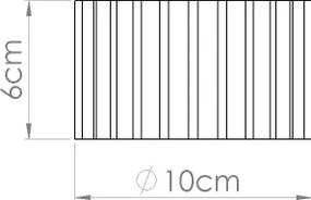 Brilagi - LED spotlámpa SFERA 1xGX53/30W/230V átm. 10 cm krémszínű