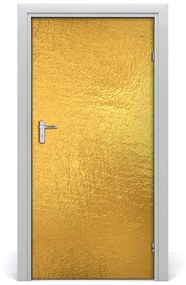 Poszter tapéta ajtóra Arany fólia háttér 95x205 cm