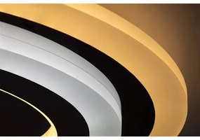 Rabalux 71315 - LED fényerőszabályozható mennyezeti lámpa TANELI 56W/230V 3000/4000/6000K króm + távirányító