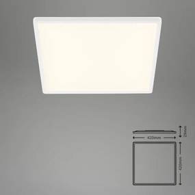 Briloner 7158-416 - LED Mennyezeti lámpa SLIM LED/22W/230V 42x42 cm