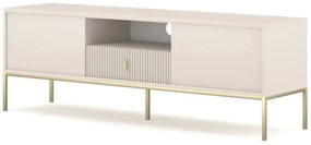 Tv Állvány Kasmír/Arany Színben. MAGGIORE MA01. 155 cm.