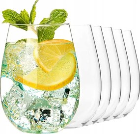 Kiappo 6 db-os pohár szett 6 db 500 ml-es vízpohár