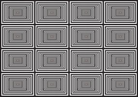 Fotótapéta Absztrakt téglalapok illúzió geometriai minta 208x146 +ragasztó