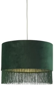 Searchlight 700742CW - Csillár zsinóron PENDA 1xE27/10W/230V zöld