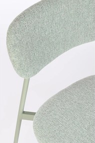 Mentazöld kárpitozott étkezőszék Inka – Yes Everyday