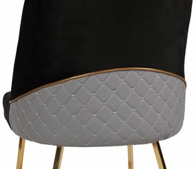 Madrid Black étkezőszék szett, 4 db, 4 db