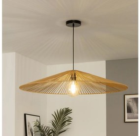 Brilagi - kábeles LED csillár CERIA BOHO 1xE27/40W/230V átmérő 90 cm barna