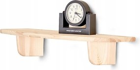 Fa Fali Polc Dekoratív Könyvjátékok Konyha Nappali 60x18