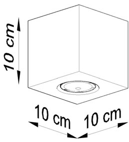 Brilagi -  LED Spotlámpa MURO 1xGU10/7W/230V beton