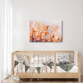Kép - Festett virágok (90x60 cm)