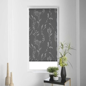 Antracitszürke textil roló 90x180 cm Forelista – douceur d'intérieur