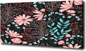 Vászonkép Tavaszi virágok 120x60 cm