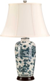 Elstead Lighting BLUE BLUE-TRAD-WP-TL Asztali lámpa 1x60W/E27