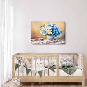 Festett kép egy váza virágról (90x60 cm)