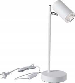 Asztali lĂĄmpa skandinĂĄv fehĂ©r ĂĄllĂthatĂł reflektor Kanlux