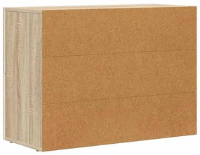 Széf Sonoma tölgy 80,5 x 35 x 59 cm Faanyag