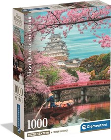 Japán Himeji 1000 db-os puzzle Clementoni
