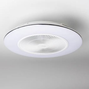 Brilagi - AURA LED/38W/230V fehér dimmelhető lámpa ventilátorral + DO