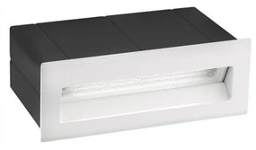 Nova Luce KRYPTON kültéri beépíthető lámpa, fehér, 3000K melegfehér, beépített LED, 3W, 270 lm, 726405