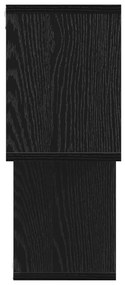 Falipolc Fekete tölgy 100x20x53 cm Mérnöki Fa