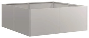 vidaXL ültető rozsdás 80x80x30 cm időjárásálló acélból