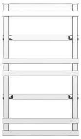 Design radiátor NERO Italia FL02002 - 50 x 90 cm
