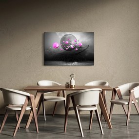 Rózsaszín gömbök képe (90x60 cm)
