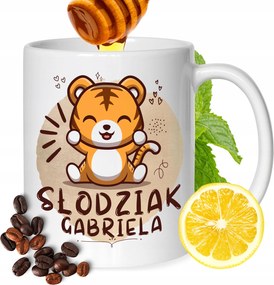 Bögre Gabriella Barátnőknek Ajándék Nyomtatott Fehér 330ml