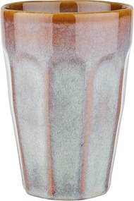 BERGAMO Latte Macchiato bögre 330ml, szürke-barna