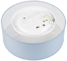 Mennyezeti lámpa SIRJA PASTEL DOUBLE 2xE27/15W/230V átm. 35 cm kék