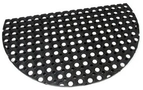 Gumi tisztítószőnyeg Honeycomb 45 x 75 x 2,2 cm, fekete
