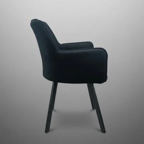 AMELIA étkezőszék fekete színben