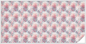 Öntapadós szélvédő furnér Adatvédelem Virágos levelek 200x100