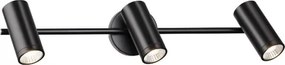 RENDL BOGARD III fali lámpa matt fekete 230V LED 3x5W 40° 3000K