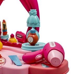 Gyermek zenélő fésülködőasztal székkel BABY MIX