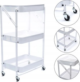 Konyhaszekrény Fürdőszoba Garázs Polc Gurulós Összecsukható Fém