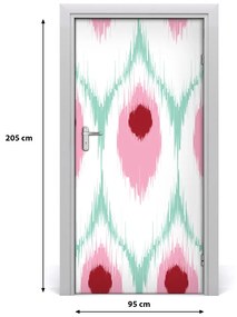 Ajtóposzter öntapadós otthon páva minta 95x205 cm