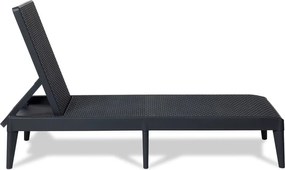 TOOMAX Műanyag kerti nyugágy NUMANA grafit