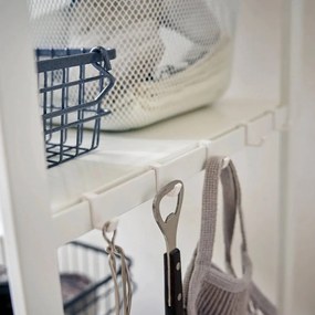 Matt fehér acél polcos állvány 60x90x46,5 cm Tower – YAMAZAKI