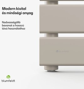 Blumfeldt Fairmont radiátor, 60 x 180 cm, falra szerelhető, modern kivitel, meleg víz